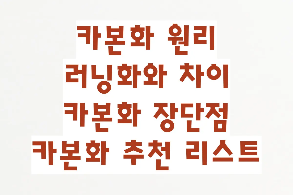 카본화 원리, 마라톤화, 러닝화와 차이, 카본화 장단점, 추천 리스트